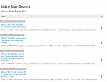 Tablet Screenshot of mitresawdewalt.blogspot.com