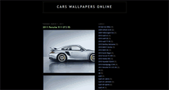 Desktop Screenshot of cars-wallpapers-online.blogspot.com