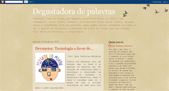 Desktop Screenshot of degustadoradepalavras.blogspot.com