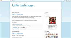 Desktop Screenshot of ldybugsammi.blogspot.com