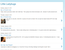 Tablet Screenshot of ldybugsammi.blogspot.com