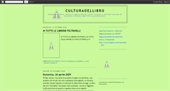 Desktop Screenshot of culturadellibro.blogspot.com