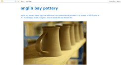 Desktop Screenshot of anglinbaypottery.blogspot.com