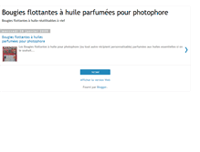 Tablet Screenshot of bougieflottante-parfums-photophore.blogspot.com