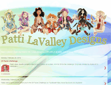 Tablet Screenshot of patti-lavalley-designs.blogspot.com