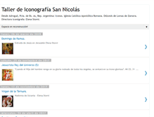 Tablet Screenshot of iconossannicolas.blogspot.com