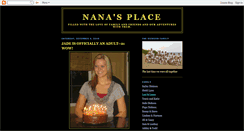 Desktop Screenshot of nanadickson.blogspot.com