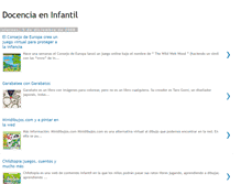 Tablet Screenshot of docenciaeninfantil.blogspot.com