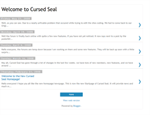 Tablet Screenshot of cursedsealclan.blogspot.com