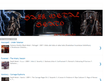 Tablet Screenshot of darkmetaldeath.blogspot.com