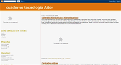 Desktop Screenshot of cuadernotecnologiaitor.blogspot.com