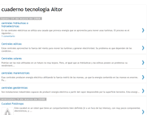 Tablet Screenshot of cuadernotecnologiaitor.blogspot.com