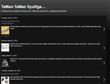 Tablet Screenshot of fatatulmuslimah.blogspot.com