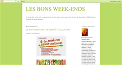 Desktop Screenshot of lesbonsweekends.blogspot.com