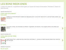 Tablet Screenshot of lesbonsweekends.blogspot.com