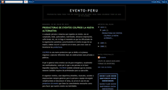 Desktop Screenshot of evento-peru.blogspot.com