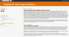 Desktop Screenshot of ingleseinitaliano.blogspot.com