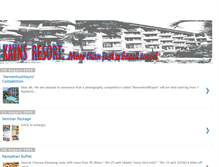 Tablet Screenshot of kaynsresort.blogspot.com