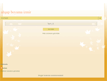 Tablet Screenshot of ahsapboyamaizmir.blogspot.com