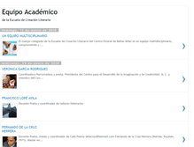 Tablet Screenshot of docentescreacionliteraria.blogspot.com
