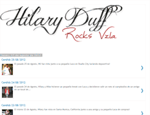 Tablet Screenshot of hilaryduffrocksvzla.blogspot.com