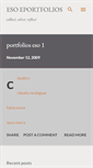 Mobile Screenshot of englishportfolioproject.blogspot.com