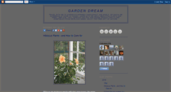 Desktop Screenshot of garden-dream.blogspot.com