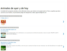 Tablet Screenshot of animalesdeayerydehoy.blogspot.com