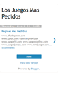 Mobile Screenshot of juegos10.blogspot.com
