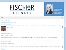 Tablet Screenshot of fischerfitness.blogspot.com