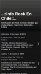 Mobile Screenshot of inforockenchile.blogspot.com