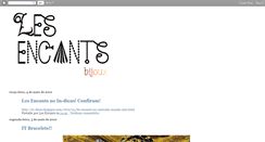 Desktop Screenshot of lesencants.blogspot.com
