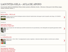 Tablet Screenshot of laguntzagela-gorbeia.blogspot.com