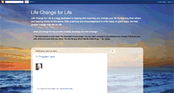 Desktop Screenshot of lifechangeforlife.blogspot.com