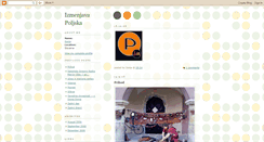 Desktop Screenshot of poljska.blogspot.com