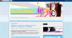 Desktop Screenshot of greekmusic4u.blogspot.com