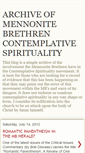 Mobile Screenshot of mbcontemplativearchive.blogspot.com