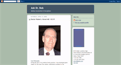 Desktop Screenshot of blogwithdrbob.blogspot.com