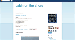 Desktop Screenshot of cabinontheshore.blogspot.com