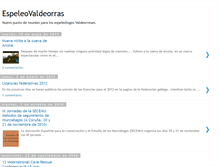Tablet Screenshot of espeleovaldeorras.blogspot.com