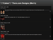 Tablet Screenshot of designer-catwa-men.blogspot.com