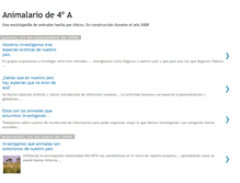 Tablet Screenshot of animalariode4a.blogspot.com