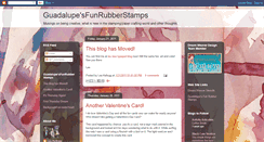 Desktop Screenshot of guadalupesfunrubberstamps.blogspot.com