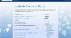 Desktop Screenshot of bigliettieventi.blogspot.com