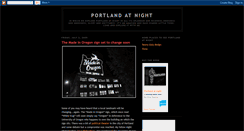 Desktop Screenshot of portlandatnight.blogspot.com