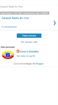 Mobile Screenshot of caracolradioenvivo.blogspot.com