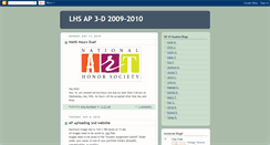 Desktop Screenshot of lhsap3d0910.blogspot.com