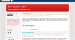 Desktop Screenshot of meditourismtimes.blogspot.com