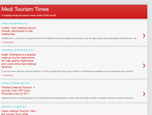 Tablet Screenshot of meditourismtimes.blogspot.com