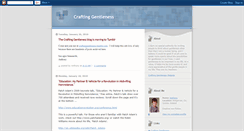 Desktop Screenshot of craftinggentleness.blogspot.com